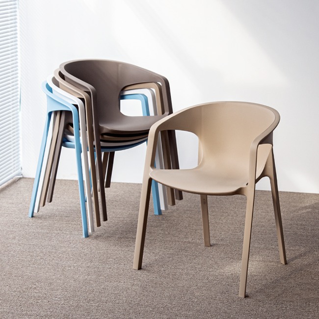 에이비퍼니쳐[리퍼브] 앤디 카페의자 예쁜 인테리어 가구 플라스틱 디자인 의자