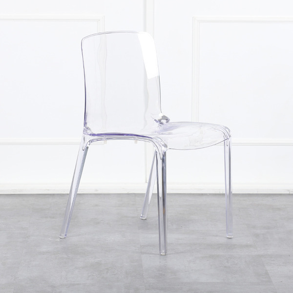 에이비퍼니쳐[B급] 리노 투명 플라스틱 카페 디자인의자